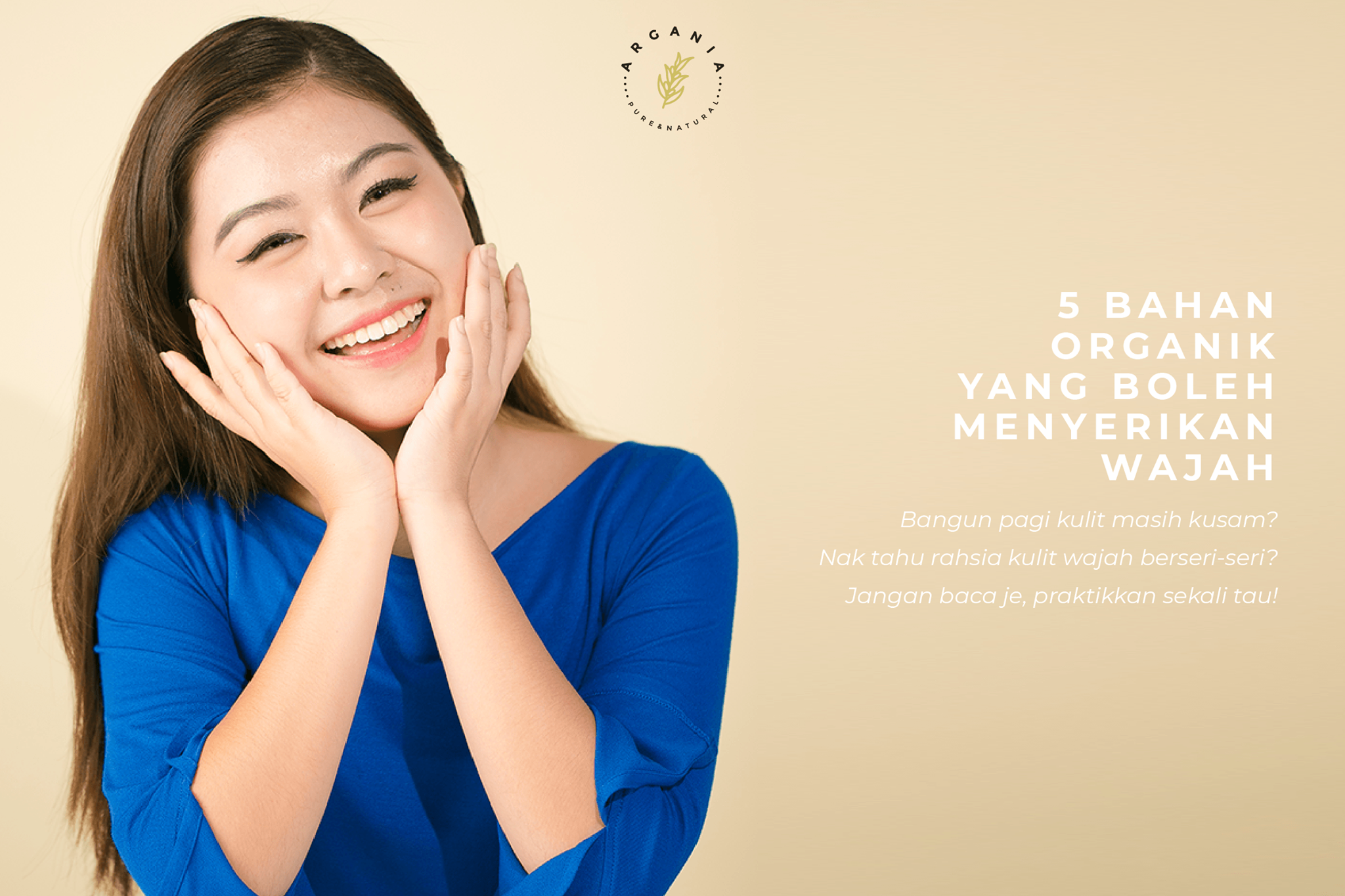 5 BAHAN ORGANIK YANG MENYERIKAN WAJAH