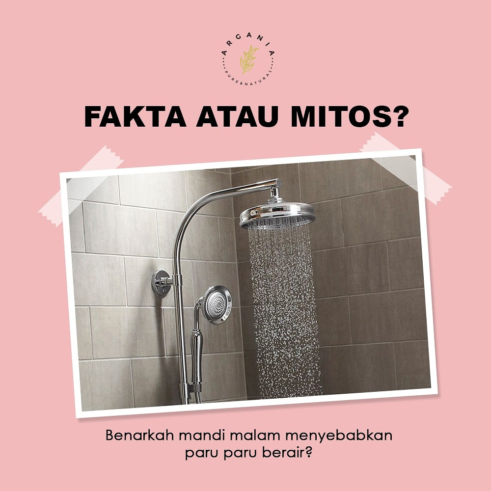 Mandi Malam Penyebab Paru Paru Berair - Fakta atau Mitos?