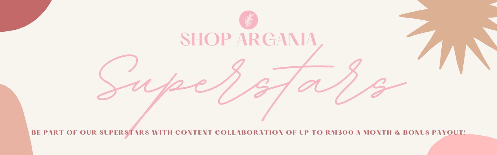 SHOP ARGANIA PARTNERS PROGRAM