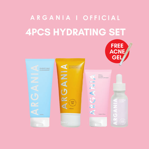 Hydrating Set (4 pcs) Free Acne Gel