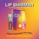 Argania X Mia Azahar Lip Shimmer Balm Glossy Plump