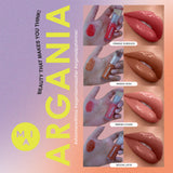 Argania  Lip Shimmer Balm Glossy Plump