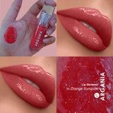 Argania  Lip Shimmer Balm Glossy Plump