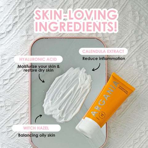 Argania Sunscreen 60ml SPF50+++